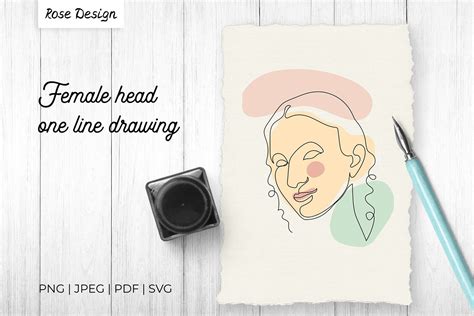 Creating Captivating Femme Fatales: Discover the Magic of Woman Face Drawing Svg!