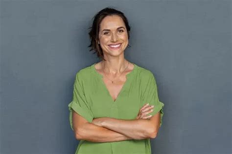 Woman Smiling Hormone Therapy Denver