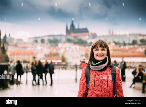Woman Smiling Prague