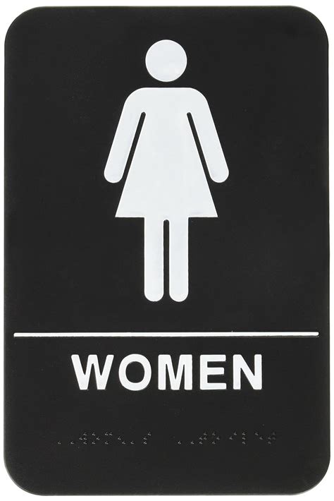 Women's Bathroom Sign Printable