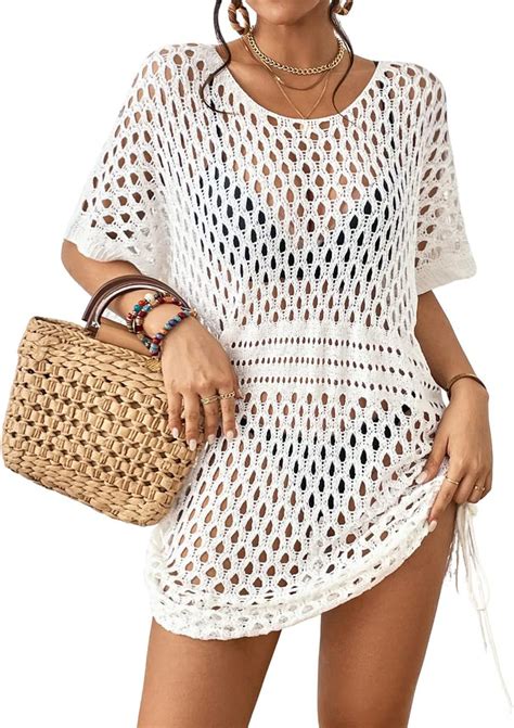 Womens Crochet Cover Up