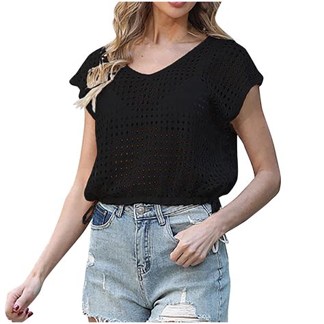 Womens Crochet Shirts
