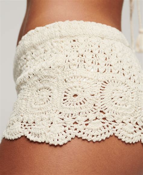 Womens Crochet Shorts