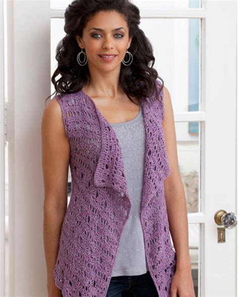 Womens Crochet Vest
