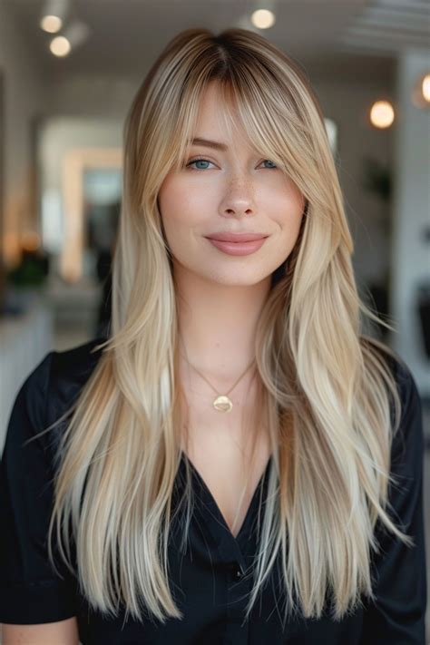 Womens Haircuts Side Swept Bangs