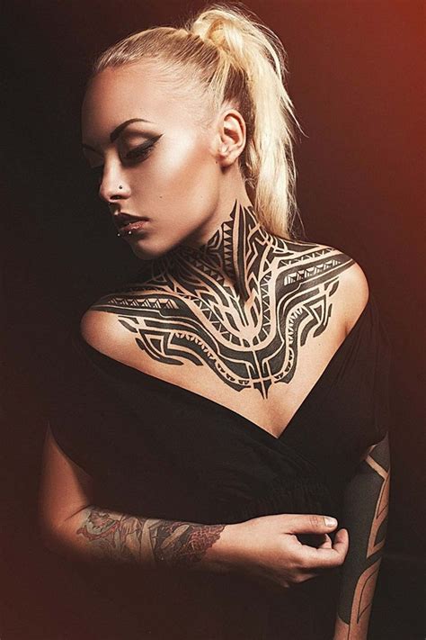 25 Best Pictures to Get Ideas for Female Neck Tattoos Design