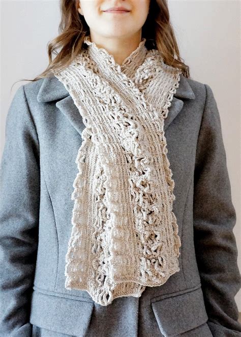 Womens Scarf Crochet
