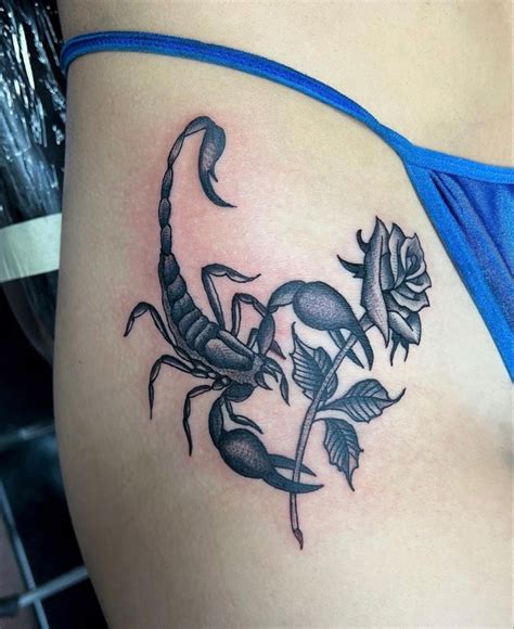 Womens Scorpion Tattoo