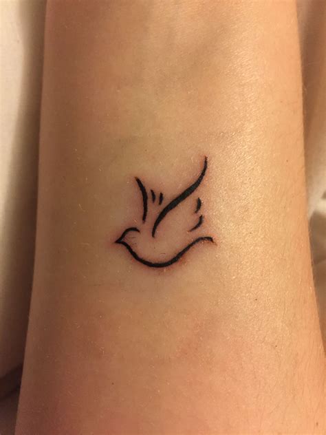 Womens Small Dove Tattoos