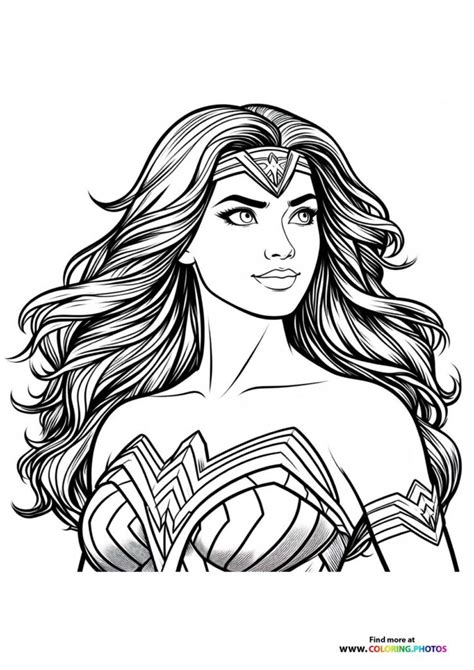 Wonder Woman Coloring