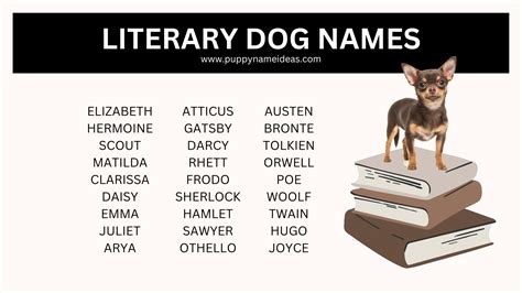 Wonderful Dog Names In Literature