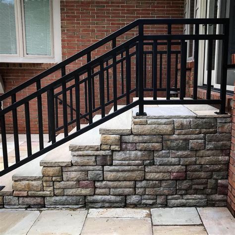 Wood And Iron Stair Railing Outdoor: A Perfect Combination For Your Home