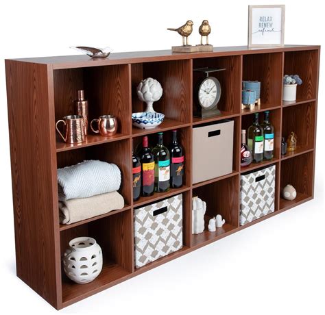 4 6 9 Wooden Cube Storage Unit Display Shelves Cupboard Doors Bookcase Shelving eBay
