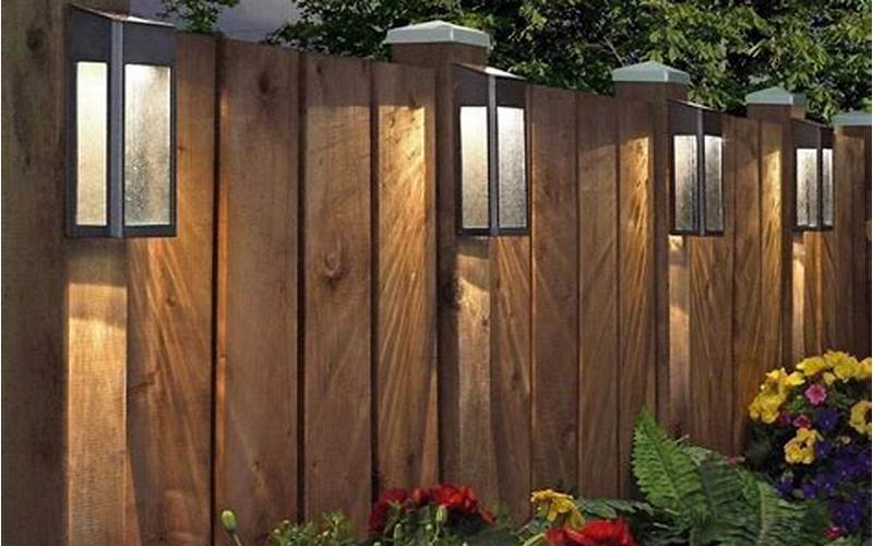 Wood Fence Decor For Privacy