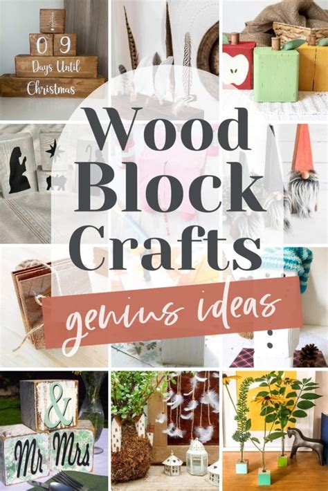 Wood Block Crafts 2024: 10 Creative Ideas to Try