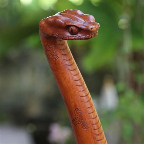 Wood Carving Snake
