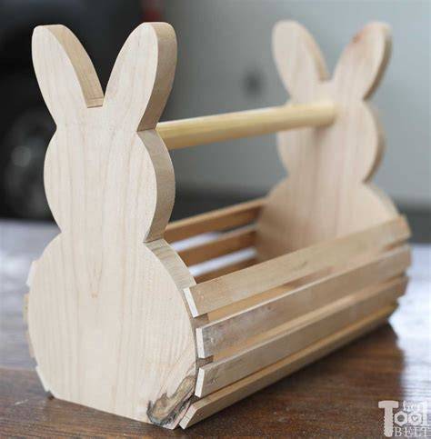 Wood Easter Basket