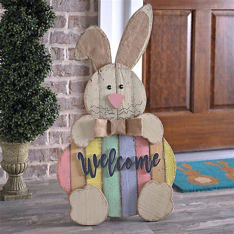Wood Easter Decor