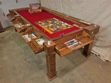 Wood Game Tables