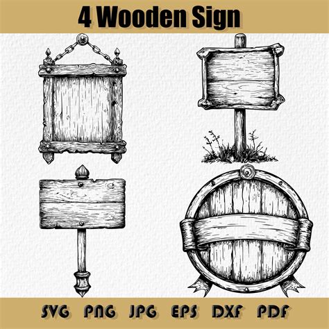 Transform Your DIY Projects with Enchanting Wood Sign Svg Designs!