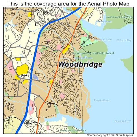 Woodbridge Va Zip Code Map