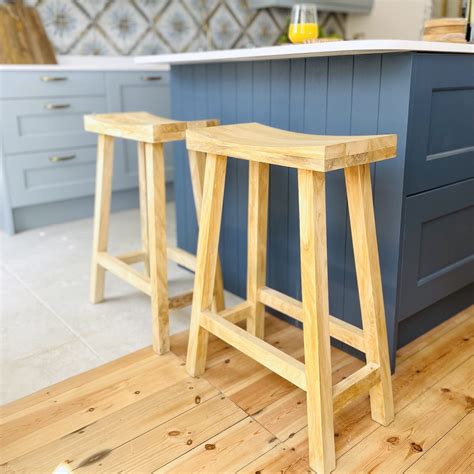 Ikea Wooden Breakfast Bar Stools Chairs Home