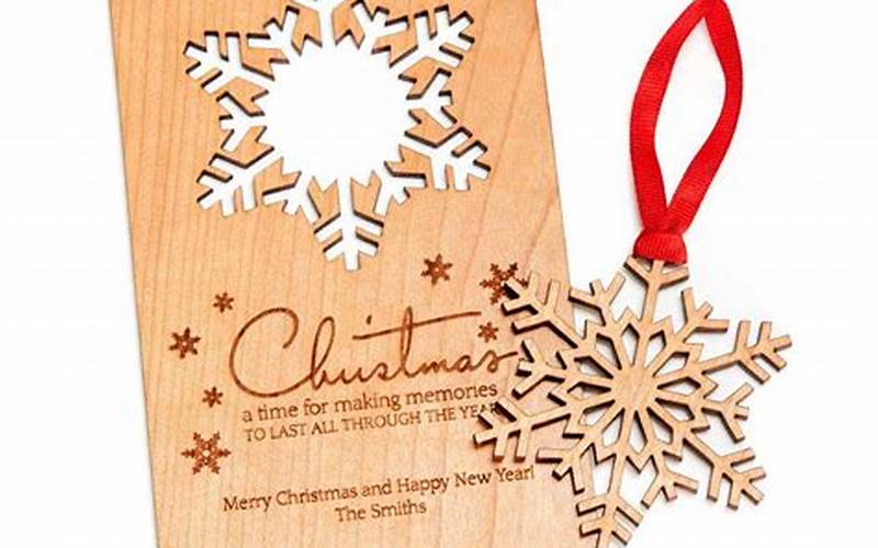 Wooden Christmas Cards