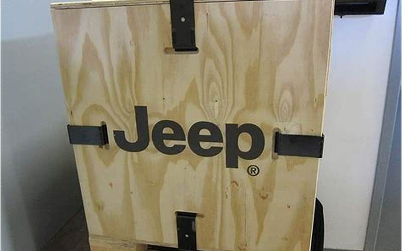 Wooden Jeep Crates