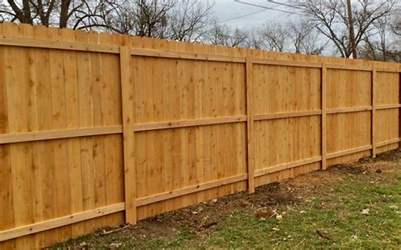 Wooden Privacy Fence Materials
