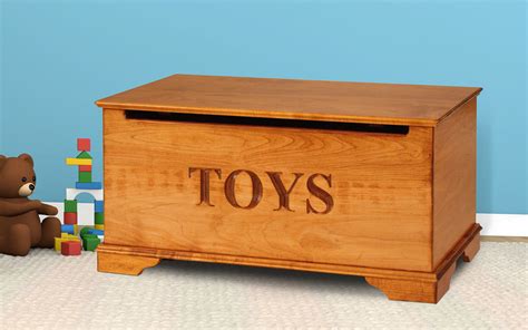 KidKraft Wooden Toy Chest Box Sitting Bench Kids Room