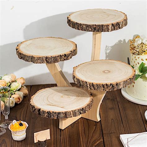 Wooden Cake Stand