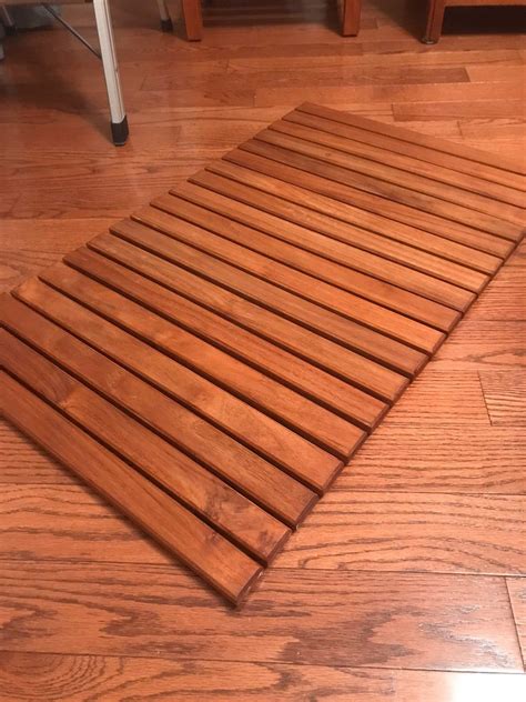 Wooden Floor Mat