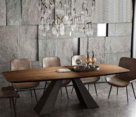 Modern Dining Table Set Made of Wood