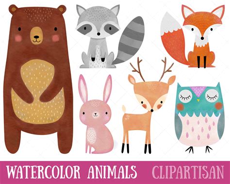 Woodland Animals Free Printables