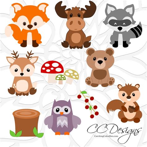 Woodland Animals Printables