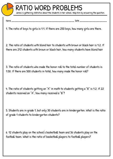 Word Problems With Proportions Worksheet