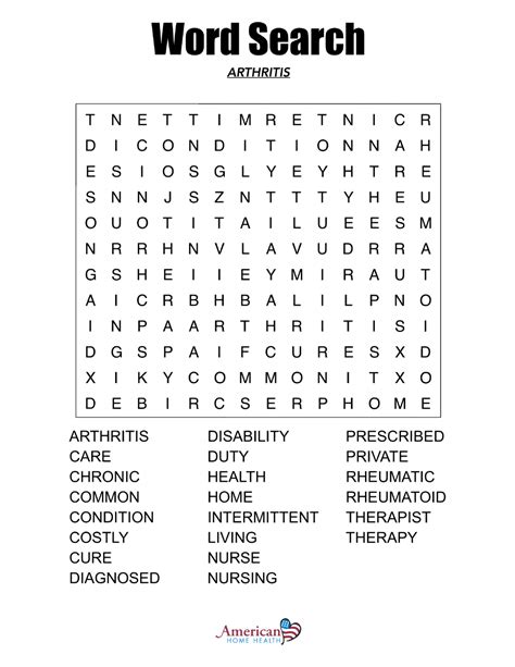 Word Searches Printable Large Print