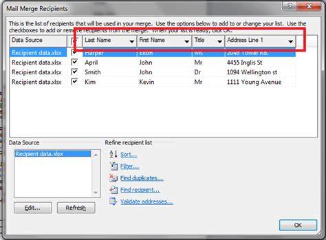 Word, Mail Merge - VBA and VB.Net Tutorials, Education and Programming