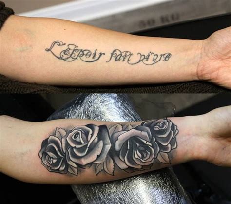 Word Tattoo Cover Up