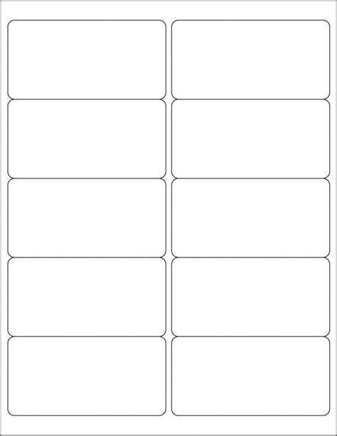 Word Template Address Labels