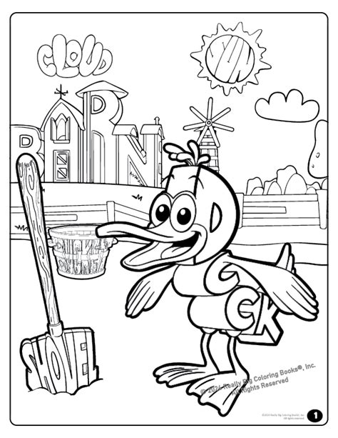 Word World Coloring Pages