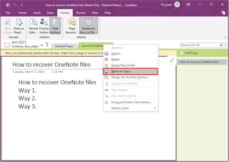 Word and OneNote files