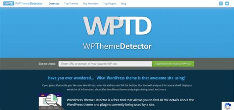 WordPress Theme Detector