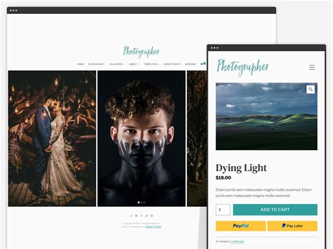 WordPress for photographers