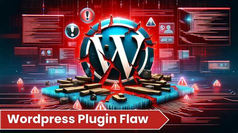 WordPress plugin flaw