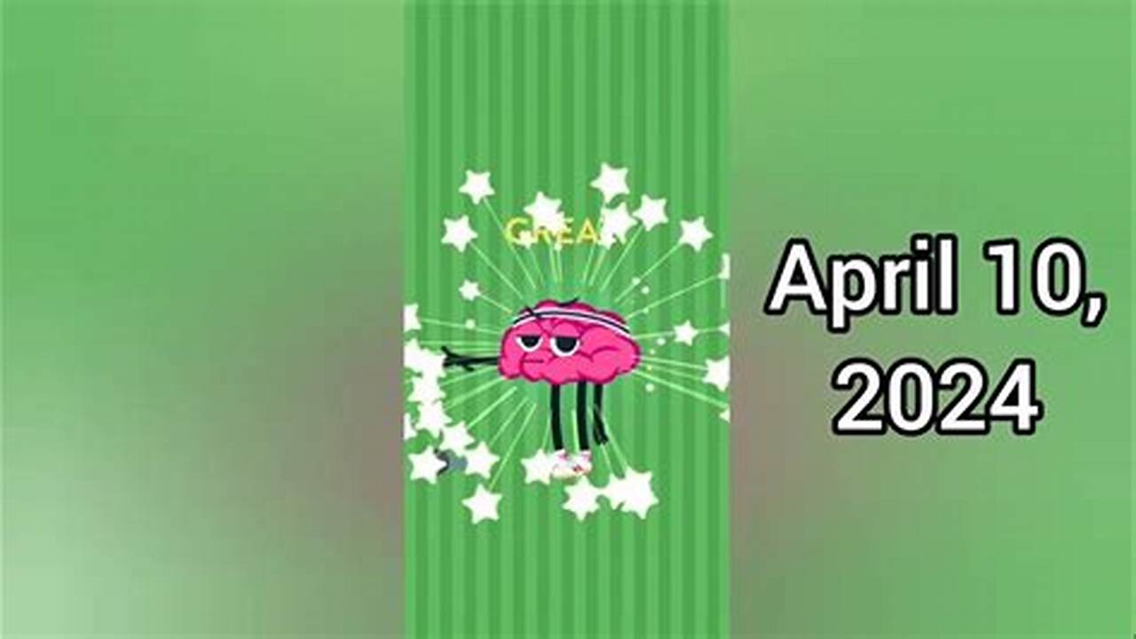 Wordbrain Spring Event April 10 2024