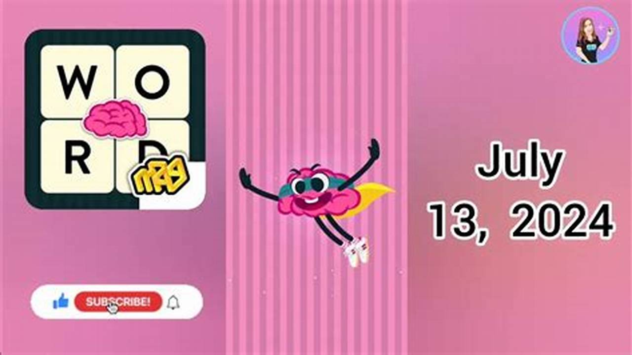 Wordbrain Summer Event July 14 2024 Pdf