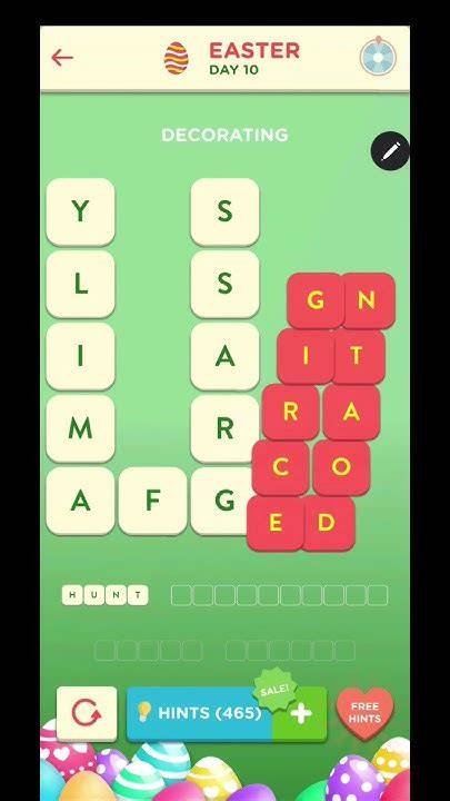 Wordbrain Easter Event