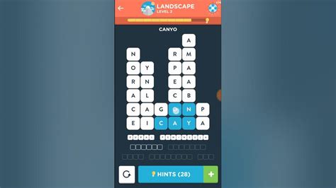 Wordbrain Landscape