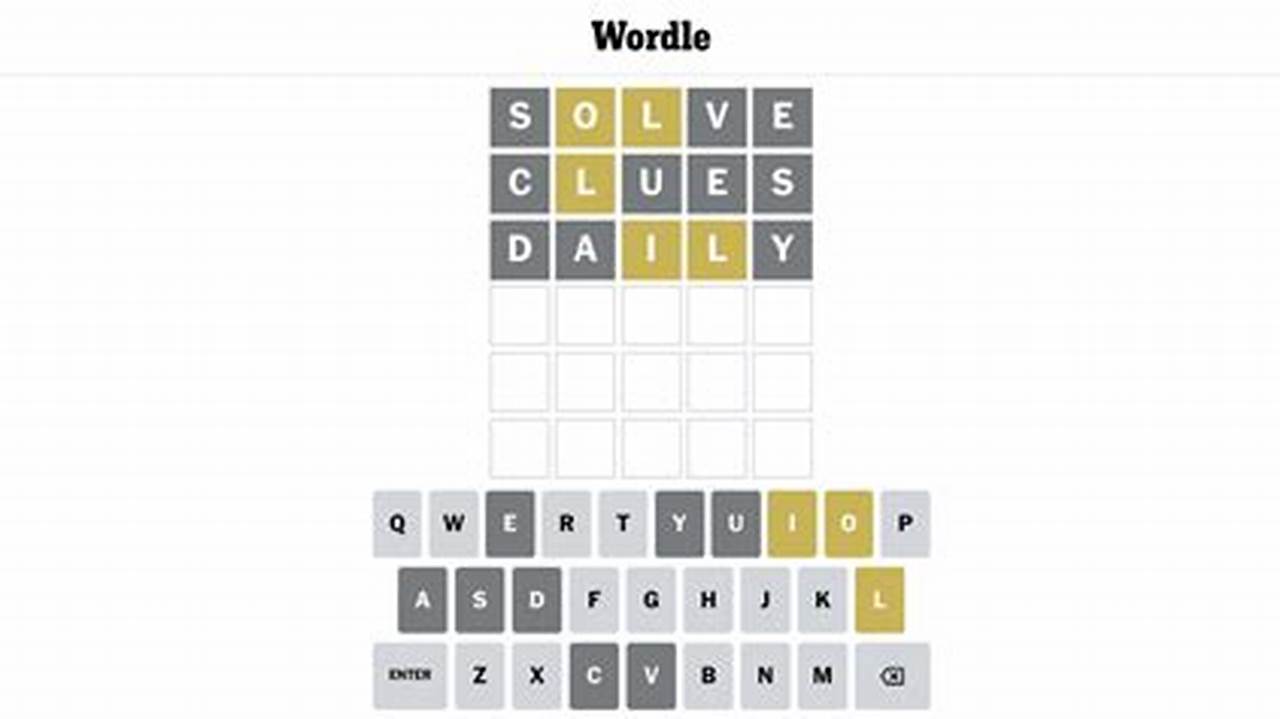 Wordle Answer 1 April 2024